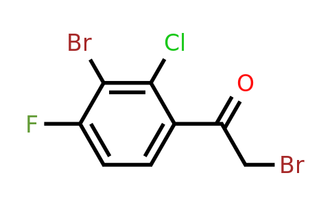 1805478-96-9 | 3'-Bromo-2'-chloro-4'-fluorophenacyl bromide