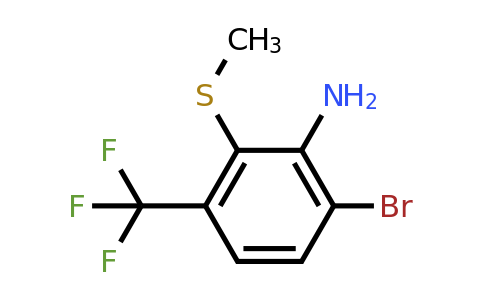 1805479-04-2 | 2-Amino-3-bromo-6-(trifluoromethyl)thioanisole