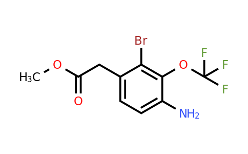 1805479-12-2 | Methyl 4-amino-2-bromo-3-(trifluoromethoxy)phenylacetate