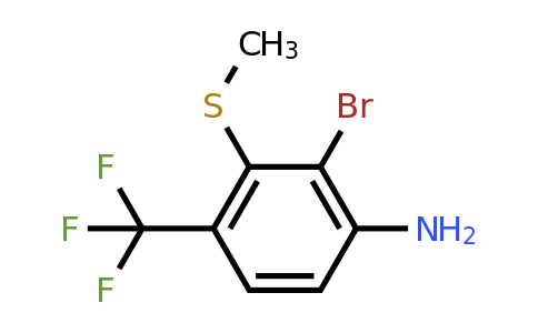 1805479-13-3 | 3-Amino-2-bromo-6-(trifluoromethyl)thioanisole