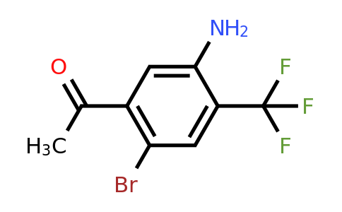 1805479-50-8 | 5'-Amino-2'-bromo-4'-(trifluoromethyl)acetophenone