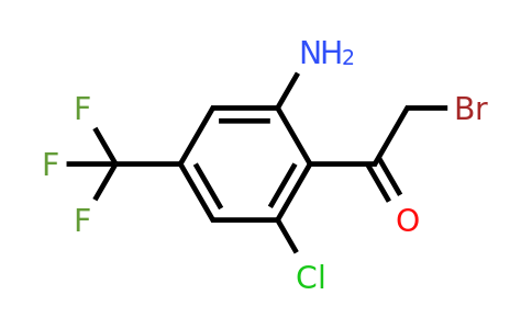1805480-92-5 | 2'-Amino-6'-chloro-4'-(trifluoromethyl)phenacyl bromide