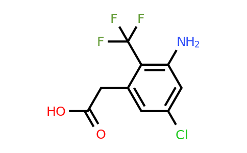 1805481-15-5 | 3-Amino-5-chloro-2-(trifluoromethyl)phenylacetic acid