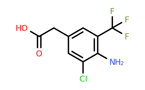 1805481-28-0 | 4-Amino-3-chloro-5-(trifluoromethyl)phenylacetic acid
