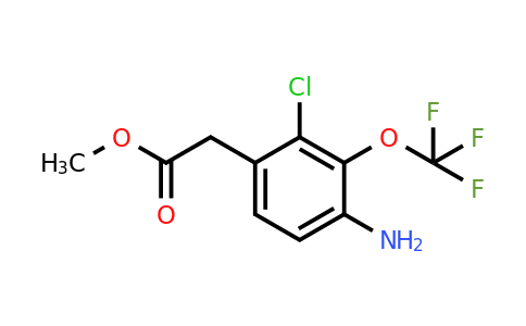 1805481-30-4 | Methyl 4-amino-2-chloro-3-(trifluoromethoxy)phenylacetate