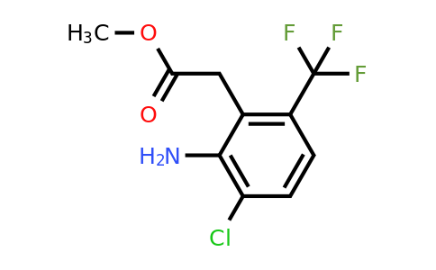 1805481-44-0 | Methyl 2-amino-3-chloro-6-(trifluoromethyl)phenylacetate