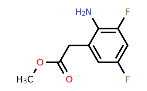 1805482-52-3 | Methyl 2-amino-3,5-difluorophenylacetate
