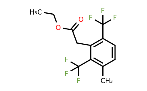 1805483-70-8 | Ethyl 2,6-bis(trifluoromethyl)-3-methylphenylacetate