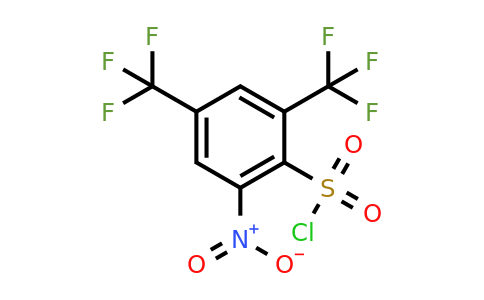 2,4-Bis(trifluoromethyl)-6-nitrobenzenesulfonyl chloride