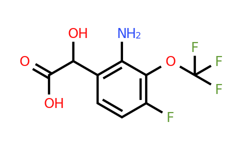 1805484-45-0 | 2-Amino-4-fluoro-3-(trifluoromethoxy)mandelic acid