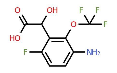 1805484-50-7 | 3-Amino-6-fluoro-2-(trifluoromethoxy)mandelic acid