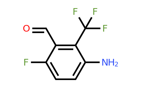 1805485-55-5 | 3-Amino-6-fluoro-2-(trifluoromethyl)benzaldehyde