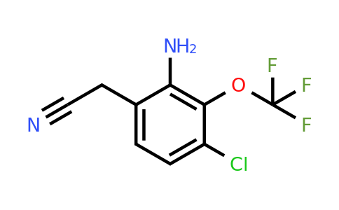 1805485-58-8 | 2-Amino-4-chloro-3-(trifluoromethoxy)phenylacetonitrile