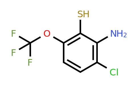 1805485-72-6 | 2-Amino-3-chloro-6-(trifluoromethoxy)thiophenol