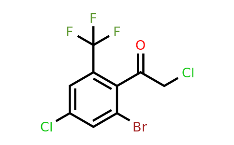 1805486-76-3 | 2'-Bromo-4'-chloro-6'-(trifluoromethyl)phenacyl chloride