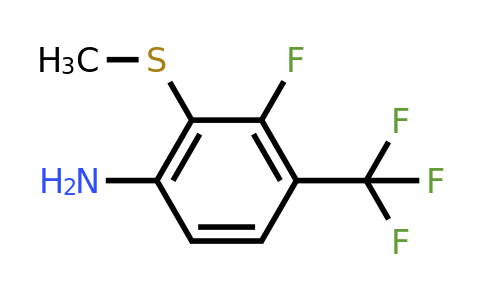 1805489-00-2 | 6-Amino-2-fluoro-3-(trifluoromethyl)thioanisole