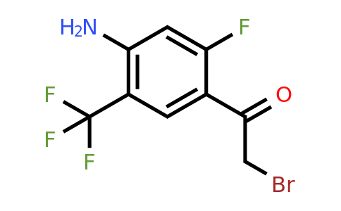 1805496-65-4 | 4'-Amino-2'-fluoro-5'-(trifluoromethyl)phenacyl bromide
