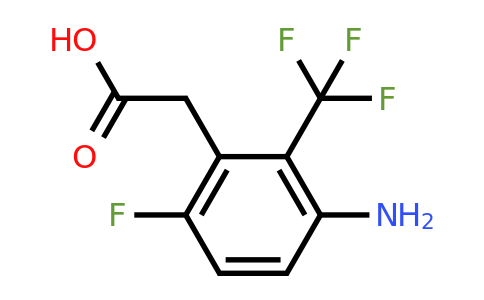 1805496-68-7 | 3-Amino-6-fluoro-2-(trifluoromethyl)phenylacetic acid