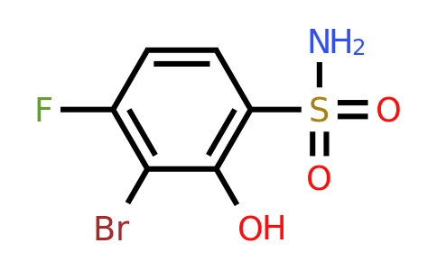 1805498-08-1 | 3-Bromo-4-fluoro-2-hydroxybenzenesulfonamide