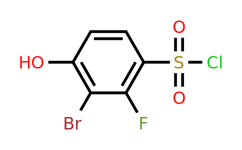1805498-14-9 | 3-Bromo-2-fluoro-4-hydroxybenzenesulfonyl chloride