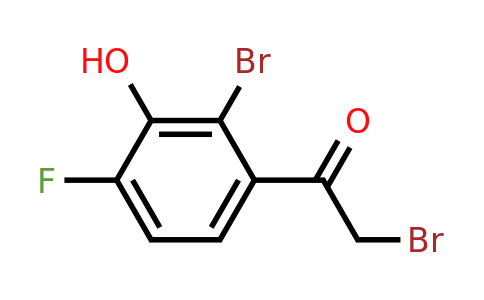 1805499-11-9 | 2'-Bromo-4'-fluoro-3'-hydroxyphenacyl bromide