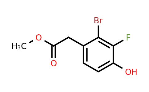 1805500-18-8 | Methyl 2-bromo-3-fluoro-4-hydroxyphenylacetate
