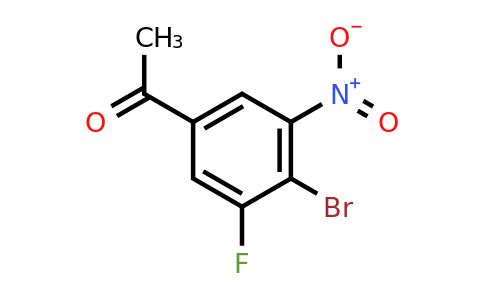 1805501-81-8 | 4'-Bromo-3'-fluoro-5'-nitroacetophenone