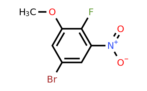 1805501-96-5 | 5-Bromo-2-fluoro-3-nitroanisole