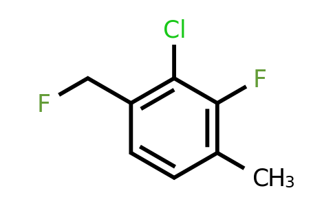 1805502-19-5 | 3-Chloro-2-fluoro-4-(fluoromethyl)toluene