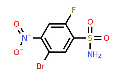 1805502-46-8 | 5-Bromo-2-fluoro-4-nitrobenzenesulfonamide