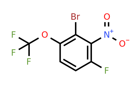 1805502-67-3 | 1-Bromo-3-fluoro-2-nitro-6-(trifluoromethoxy)benzene