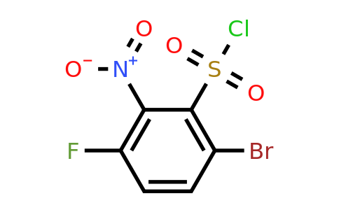 1805502-68-4 | 6-Bromo-3-fluoro-2-nitrobenzenesulfonyl chloride