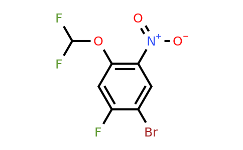 1805502-73-1 | 1-Bromo-4-difluoromethoxy-2-fluoro-5-nitrobenzene