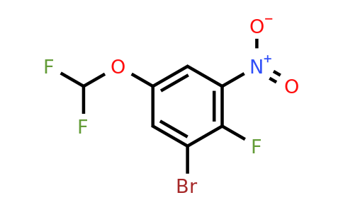 1805502-81-1 | 1-Bromo-5-difluoromethoxy-2-fluoro-3-nitrobenzene