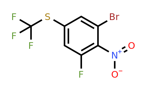 1805502-84-4 | 1-Bromo-3-fluoro-2-nitro-5-(trifluoromethylthio)benzene