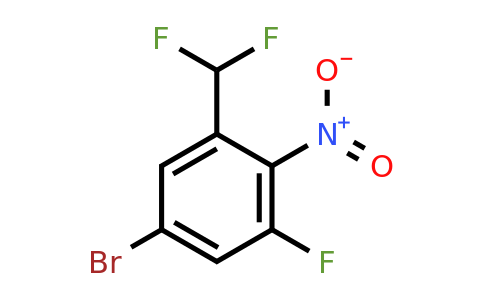 1805503-31-4 | 5-Bromo-3-fluoro-2-nitrobenzodifluoride