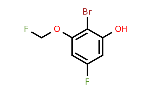 1805503-38-1 | 2-Bromo-5-fluoro-3-(fluoromethoxy)phenol