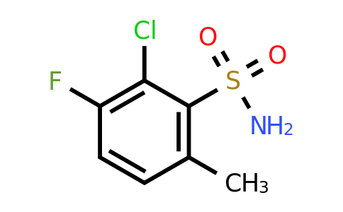 1805503-44-9 | 2-Chloro-3-fluoro-6-methylbenzenesulfonamide