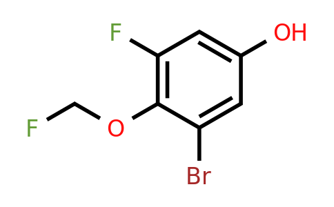 1805503-46-1 | 3-Bromo-5-fluoro-4-(fluoromethoxy)phenol