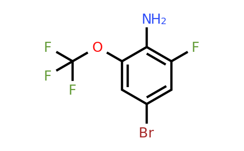 1805503-49-4 | 4-Bromo-2-fluoro-6-(trifluoromethoxy)aniline