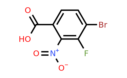 1805503-51-8 | 4-Bromo-3-fluoro-2-nitrobenzoic acid