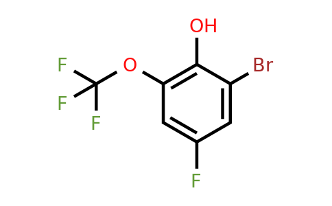 1805503-53-0 | 2-Bromo-4-fluoro-6-(trifluoromethoxy)phenol