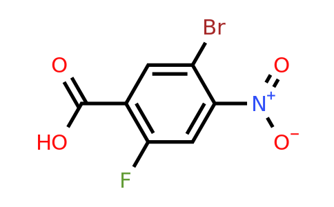 1805503-59-6 | 5-Bromo-2-fluoro-4-nitrobenzoic acid
