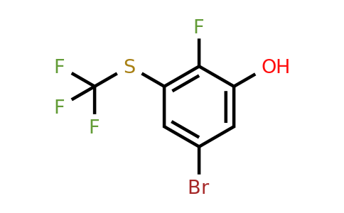 1805503-94-9 | 5-Bromo-2-fluoro-3-(trifluoromethylthio)phenol