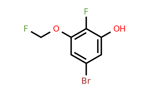1805504-18-0 | 5-Bromo-2-fluoro-3-(fluoromethoxy)phenol