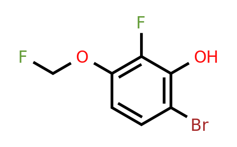 1805504-28-2 | 6-Bromo-2-fluoro-3-(fluoromethoxy)phenol
