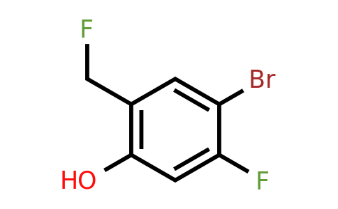 1805504-51-1 | 4-Bromo-5-fluoro-2-(fluoromethyl)phenol