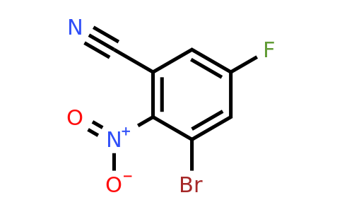 1805505-58-1 | 3-Bromo-5-fluoro-2-nitrobenzonitrile