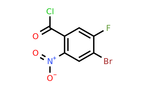 1805506-48-2 | 4-Bromo-5-fluoro-2-nitrobenzoyl chloride
