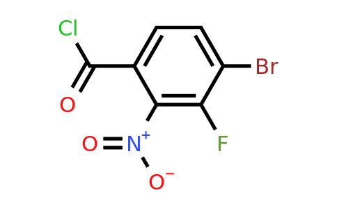 1805506-52-8 | 4-Bromo-3-fluoro-2-nitrobenzoyl chloride